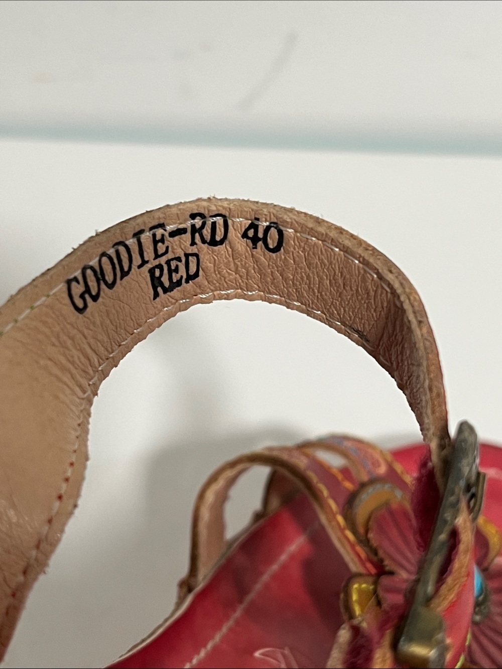 L'ARTISTE GOODIE ANKLE STRAP SANDAL sz 40 - Picture 8 of 9